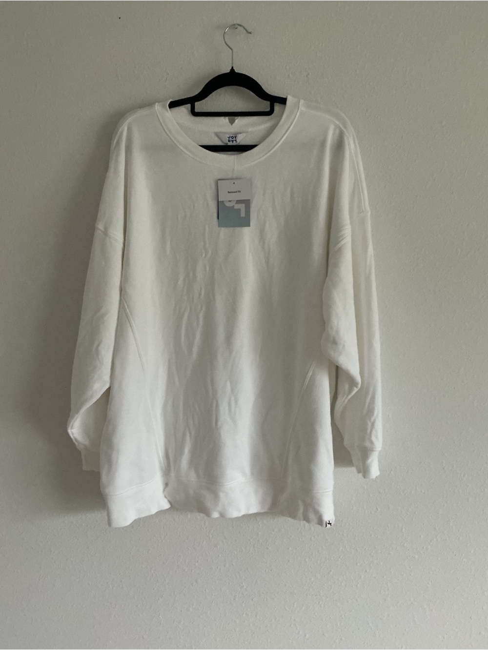 JoyLab Men's Off-White Crewneck Sweatshirt